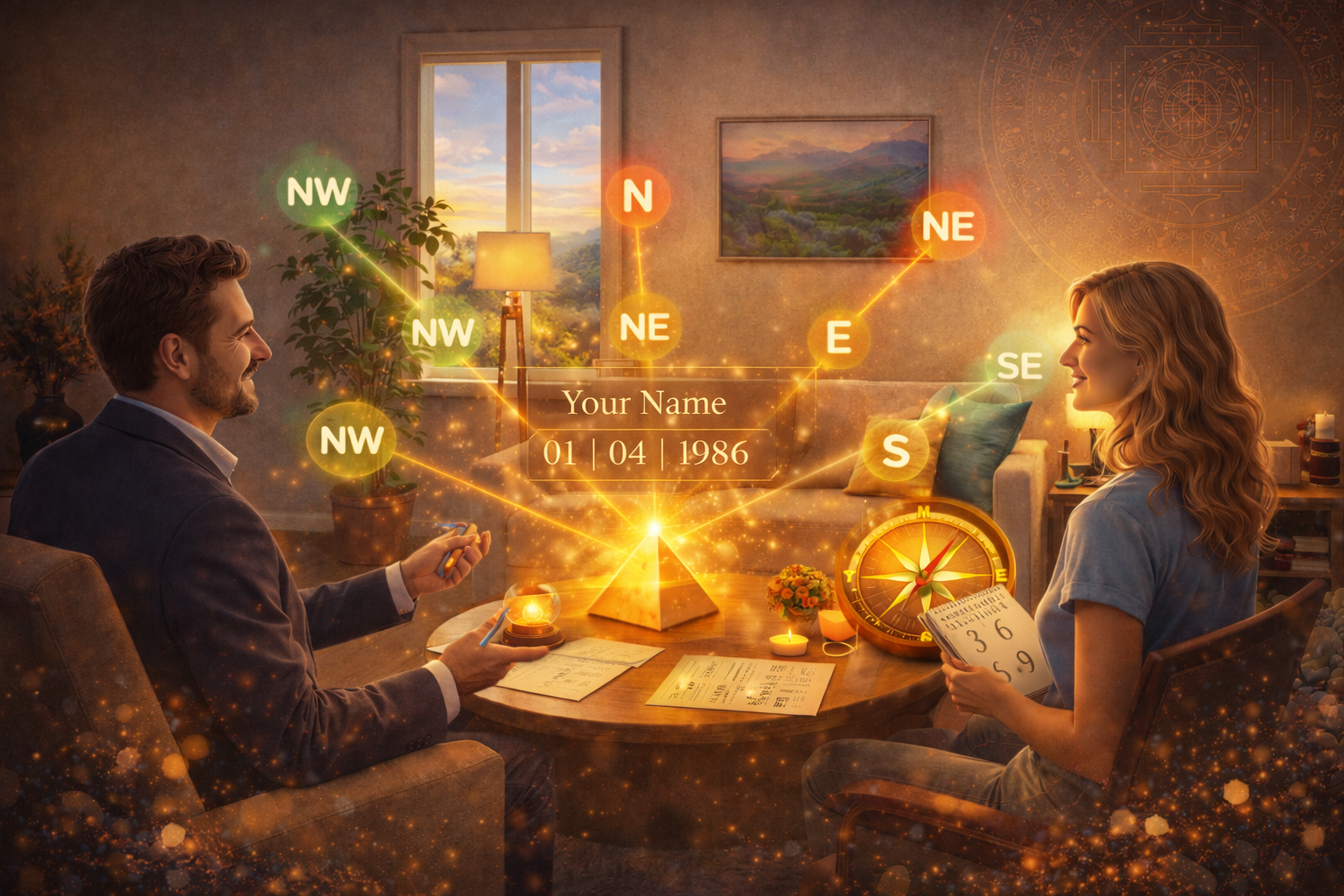 Individual Numerology + Vastu Spatial Alignment (Recommended)