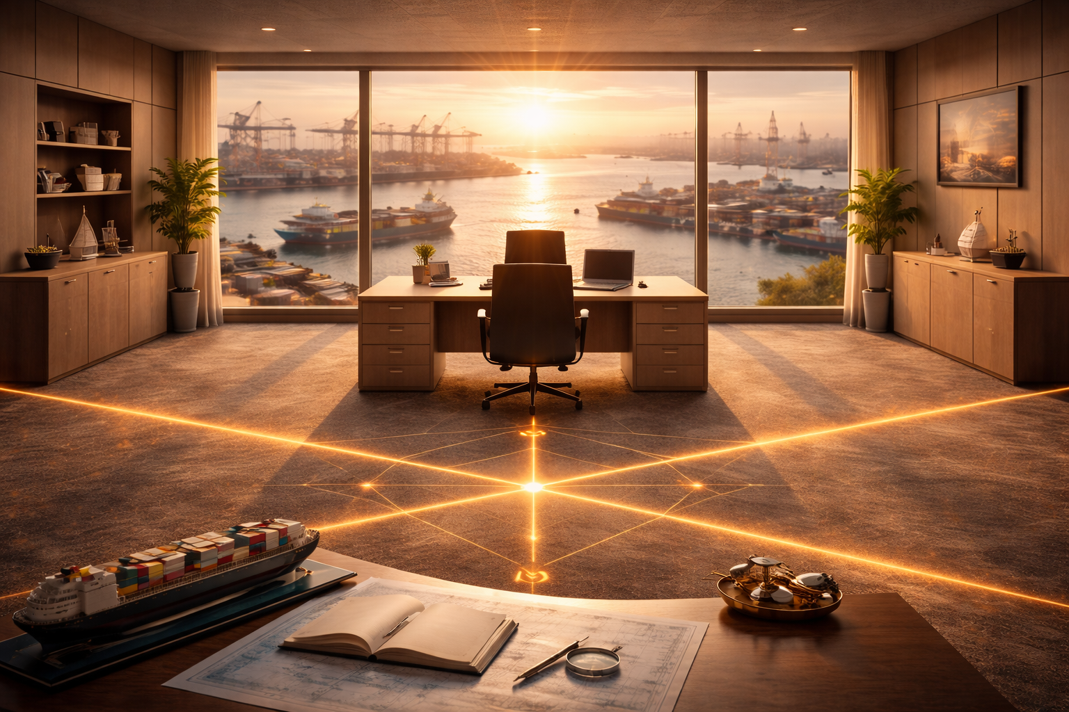 Shipping Office Vastu Spatial Alignment (Without Numerology)